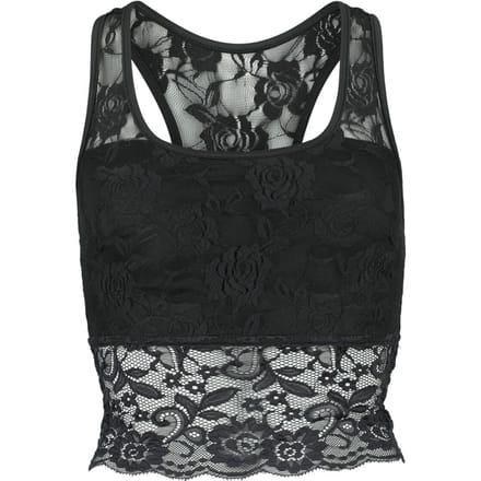 Forplay Top - CECILIA - S tot XXL - voor Vrouwen - zwart