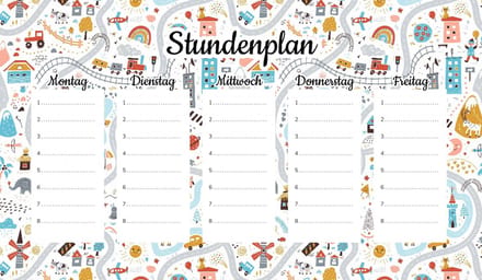 Wallvy - Magnetische Lesplanner - 45x26cm - Droog uitwisbaar - Personaliseerbaar