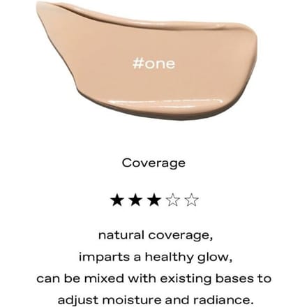 Glow Ademende BB Cream #One Natuurlijke Dekking Hydraterende Tone-Up BB Cream 30ml white