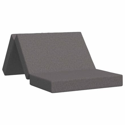 vidaXL - Vouwbare - Sofa - Bed - 100 - x - 67 - x - 45 - cm - Lichtgrijs