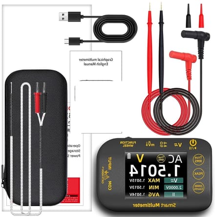 Digitale Multimeter - Multitester Oscilloscoop - Elektrische Metingen - 20.000 Tellingen Display - 1000V Spanning - S40
