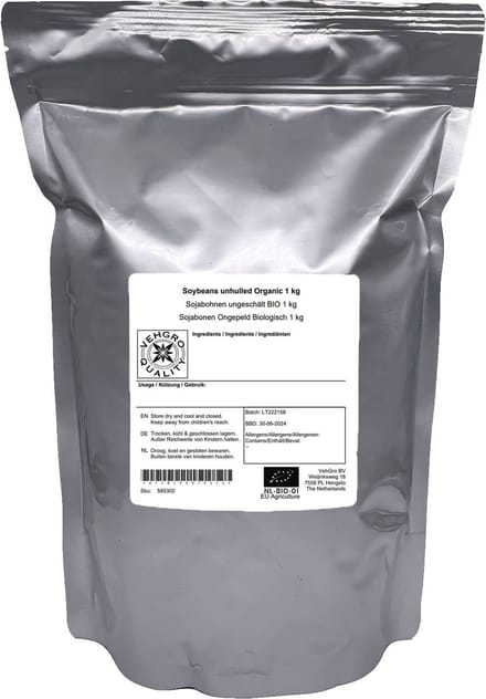 Sojabonen Ongepeld - 1 Kg - Holyflavours