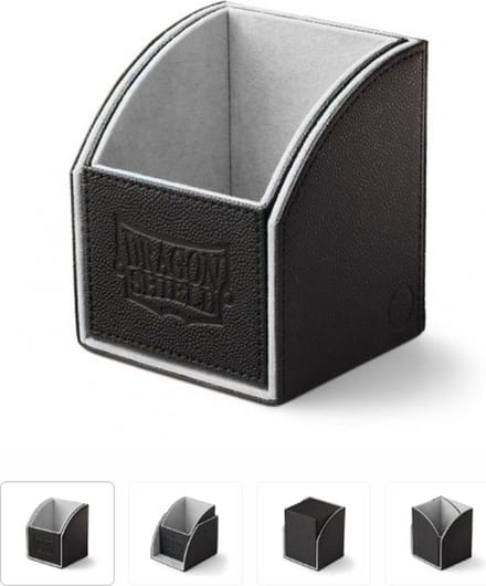 Asmodee Dragon Shield Nest Box Black/Light Grey -