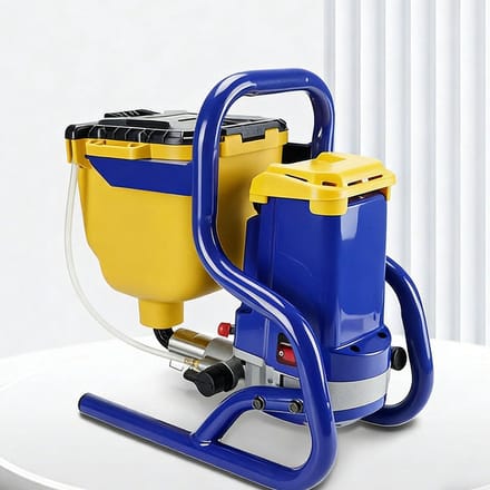 Hogedruk Verfspuit - Airless Spuitmachine - Muren Schilderen - Gladde Afwerking - 4 Liter Reservoir