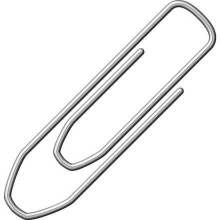 paperclips Alco 32mm hoekig verzinkt 75 stuks in doos