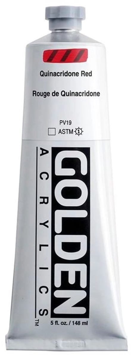 Golden Heavy Body Acrylverf Quinacridona Rood 148 ml