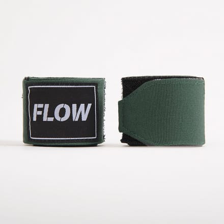 Flow Fightgear - Bandages voor boksen - 450 cm - Stretch Katoen - Donkergroen