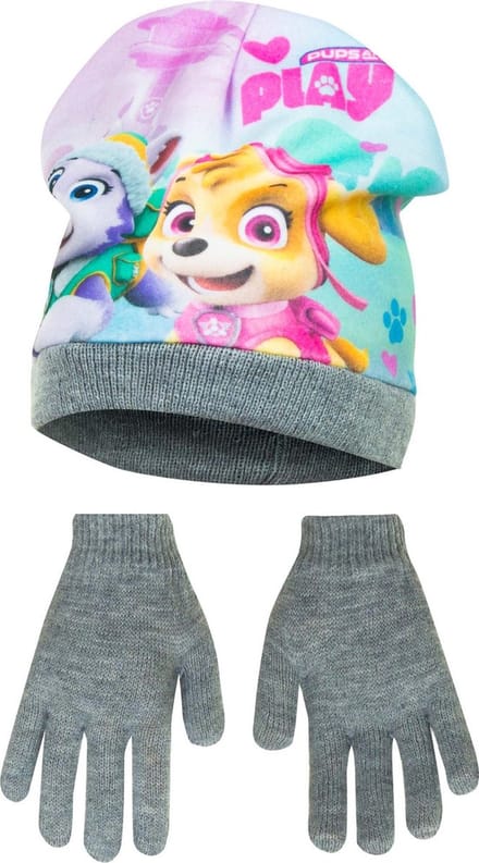 set van muts en handschoenen Paw Patrol - maat 52