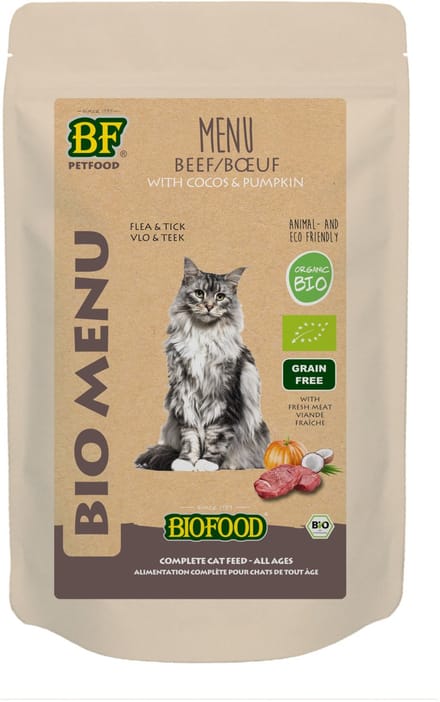 Biofood Kat Organic Rund Menu 100 gr