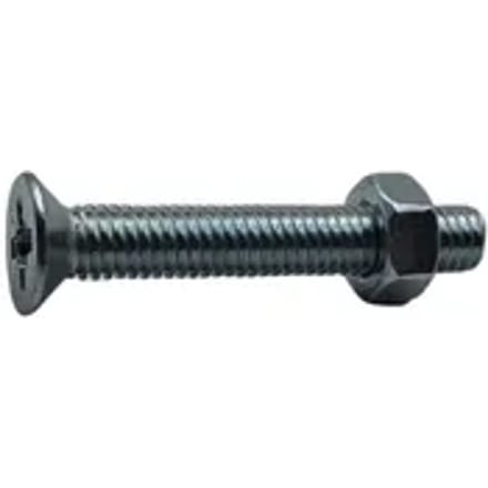 Sencys Grendelbout - Staal - Gegalvaniseerd - M6x40 Mm