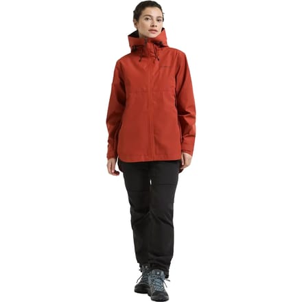 Didriksons Tilde 4, regenjas, dames, roest