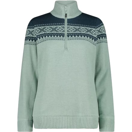 Pull 1/2 zip in brei vrouw CMP