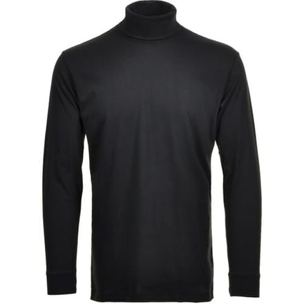 Ragman Long Sleeve Uni Col T-Shirt Single Jersey Zwart / male