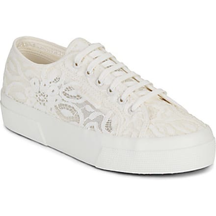 Superga  Lage Sneakers 2740 PLATFORM PIZZO MACRAME