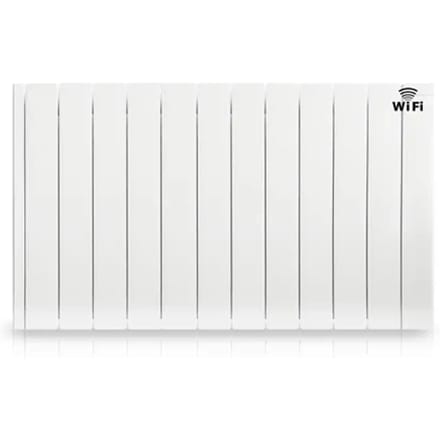 Hjm Irina Ii Vloeistof Traagheidradiator Wifi 2000w Horizontaal Wit
