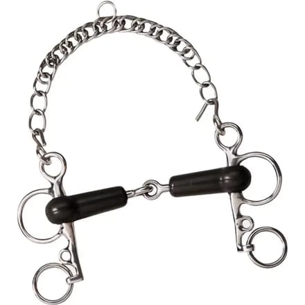 Pelham voor paard gebroken rubber Shorts takken Feeling