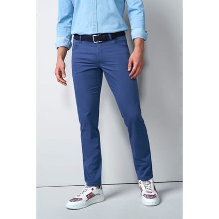 Meyer Broek M5 Five Organic Cotton Soft Subtle Micro Print Blauw / male