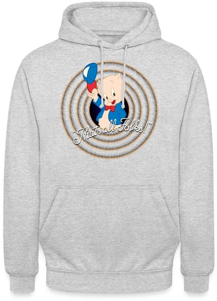 Looney Tunes Porky Pig Hoodie Unisex
