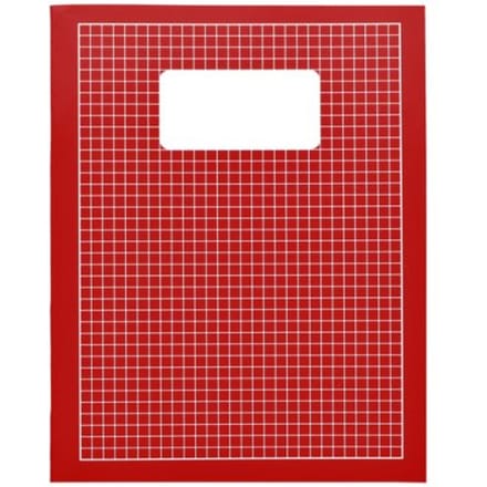 Schrift qbasic 210x165mm ruit 5mm 80blz 70gr Assorti