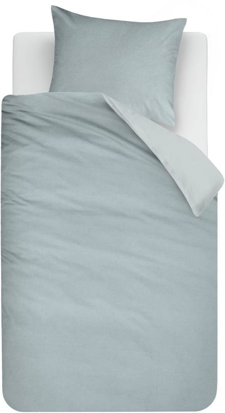 Beddinghouse Warm dekbedovertrek - Eenpersoons - 140 x 200/220 cm - Blauw