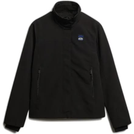 Superdry Shelljas Zonder Capuchon Black Grootte: 38