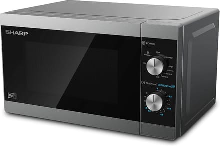 Magnetron met grill 800W en 1000W – 5 standen, ontdooifunctie, compact design