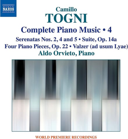 Aldo Orvieto - Togni: Complete Piano Music, Vol. 4 (CD)