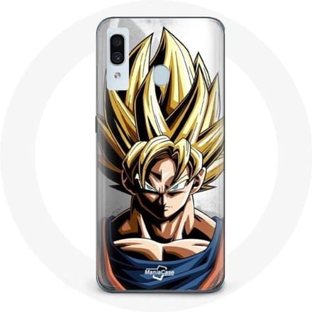 Coque pour Samsung Galaxy A30 Sangoku Mur Dragon Ball Super