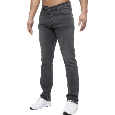Enzo Heren Straight Fit Stretch Denim Jeans