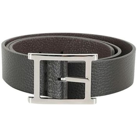 Ketting Orciani U08161 A - REVERSIBLE MICRON DOUBLE A-BLACK REV EBANO