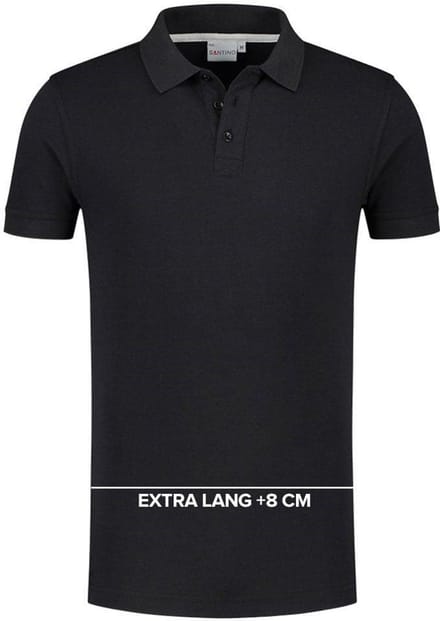 Santino Poloshirt extra lang Max+