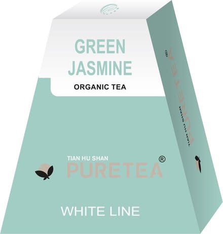 Green Jasmin White line 36 stuks