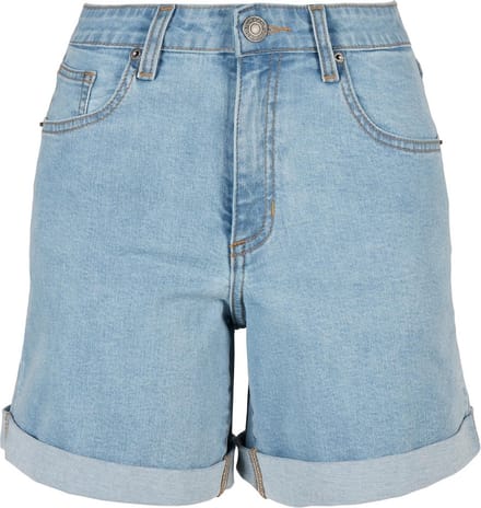Urban Classics - Organic Stretch Denim 5 pocket Korte broek - Taille, 26 inch - Blauw