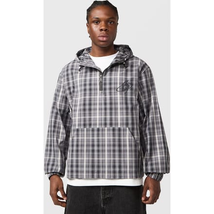 Home Grown Dover 1/4 Zip Check Jacket
