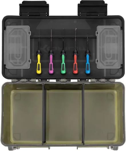 Korum Roving Blox Fully Loaded Tacklebox (Inclusief 5 Baiting Tools) - Tackle Box