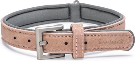 Beeztees Balacron Ax Halsband Hond - Kunstleer - Roze - 36-44 cm x 20 mm