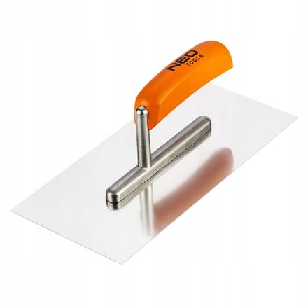 NEO - Roestvrijstalen Troffel - 270x128 mm - Houten Handgreep
