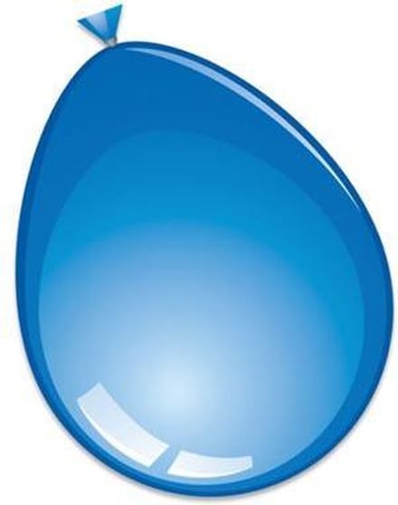 Ballonnen donkerblauw 50 stuks 30 cm