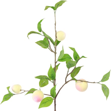 Decoratieve tak, kunstmatige perzik, 52cm, decoratieve tak, set van 2