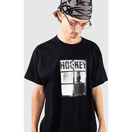 Hockey Skateboards Temporary Site T-Shirt zwart