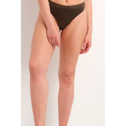 Livera Co Bo. Thong Shiny Bonded Dark Pine Taglia: L | Biancheria intima Outlet | Donna