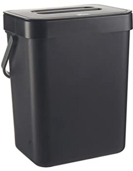 Biologische Compostemmer voor Keuken en Badkamer - 3 Liter Compostcontainer met Deksel