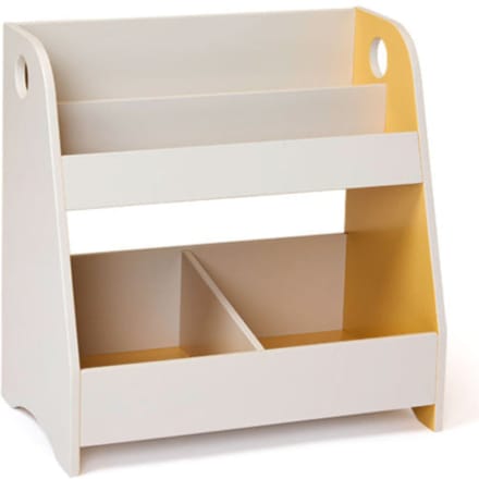 Kids Concept boekenkast grijs geel