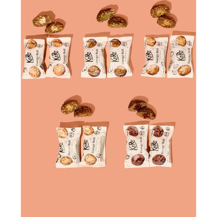 Bio energy ball proefpakket | 10 x 30 g