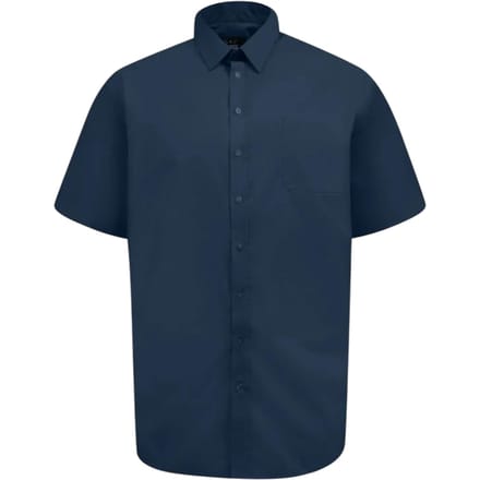 Duke Heren D555 Lucas Stretch Kingsize Korte Mouw Shirt 5XL Vloot