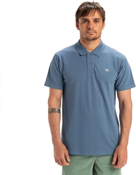 Quiksilver Dna Korte Mouw Poloshirt Blauw 2XL Man