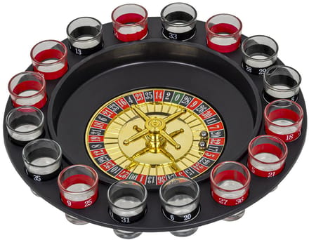 HI Drankspel Roulette zwart