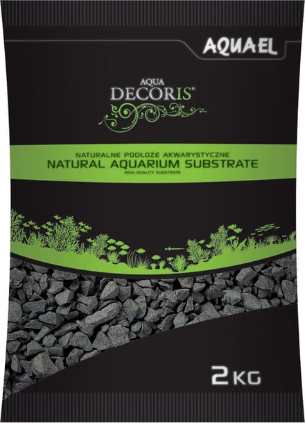 AQUAEL Aqua Decoris Gravel Dark gray 2kg