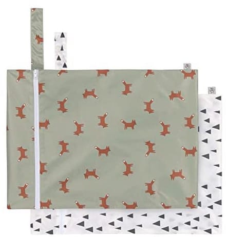 Herbruikbare Nattas voor Kinderen - 2 Stuks - Little Forest Fox