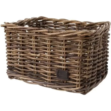 Fastrider Zeno Rotan Fietsmand - Bruin - 17L - Handgemaakt